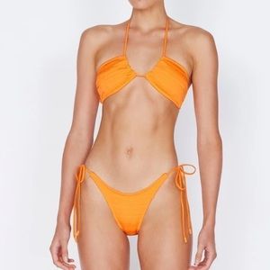 NWT TRIANGL Aster desert orange bikini